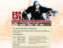 Tablet Screenshot of esc-ape.net